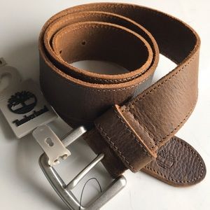 Men’s Timberland leather belt sz34 brown